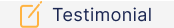 testimonial